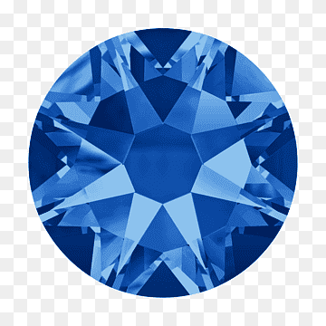 blue gemstone illustration, Swarovski AG Rhinestone Diamond Crystal Black, Sapphire gem, gemstone, blue, diamond png thumbnail