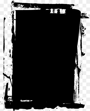 Cartel blanco y negro monocromo, marco grunge, diverso, texto, monocromo png thumbnail