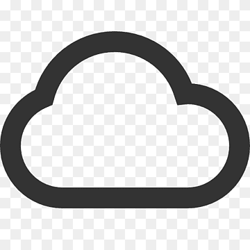 Computerikoner Cloud computing Cloud storage, cloud computing, app butik, sort og hvid, cirkel png thumbnail