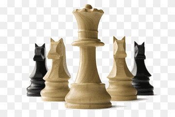 wooden chess pieces illustration, Chess piece King Queen Knight, Chess Free, game, king, queen png thumbnail
