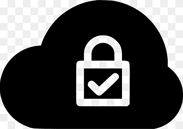 Cloud computing sikkerhed Computersikkerhed Computer ikoner Internetsikkerhed, cloud computing, backup, sort og hvid, mærke png thumbnail