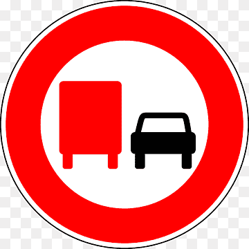 No Overtaking By Lorries, Traffic Sign, Sign, Regulatory Sign, Road Sign, Roadsign, Traffic, Street Sign, Traffic Road Sign, Overtaking, png thumbnail