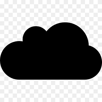 Computer ikoner Cloud computing, cloud computing, sort, sort og hvid, Sky png thumbnail
