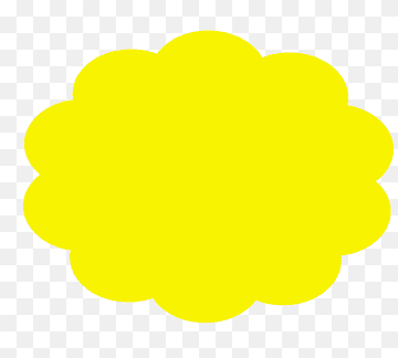 Fuente de la zona del pétalo amarillo, nubes amarillas, material png, texto, nube png thumbnail