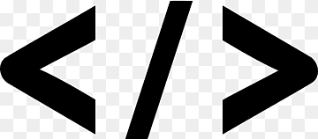 Quellcode der Computersymbole, Kodierung, Winkel, Schwarz und weiß, Marke png thumbnail