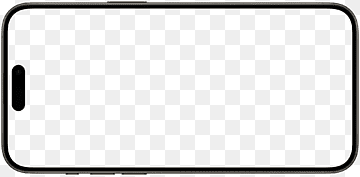 Iphone 15 Pro 風景モックアップ、エレクトロニクス、iPhone, png thumbnail