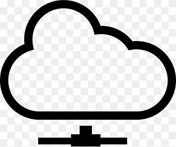 Cloud computing Computernetværk Cloud storage Internet, cloud computing, areal, sort, sort og hvid png thumbnail