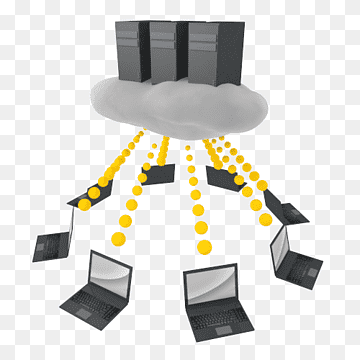 Computerservere Cloud computing Internet Computersoftware, cloud computing, vinkel, skyen, computer png thumbnail