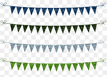 Banderines, Banner, Brillo, Cartulina, Verde Y Azul, Naranja Y Rosa, Colorido, Acuarela, Morados, Decoración, png thumbnail