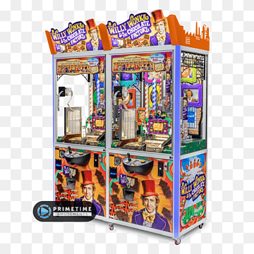 The Willy Wonka Candy Company Elaut Germany GmbH טופר ארצות הברית, מטבע מצויר, פארק שעשועים, משחק ארקייד, צ'רלי ומפעל השוקולד png thumbnail