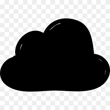 Computer ikoner Cloud computing, cloud computing, sort og hvid, skyen, Sky lagring png thumbnail