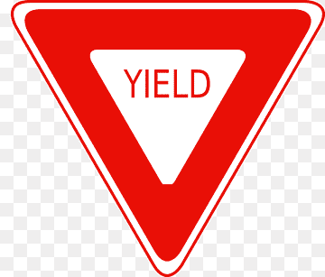 Yield sign Manual on Uniform Traffic Control Devices Traffic sign Stop sign Roundabout, road congestion, driving, text, triangle png thumbnail