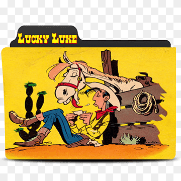 The Cursed Ranch Cartoon Vehicle, LUCKY LUKE, cartoon, vehicle, euro png thumbnail