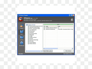 Computerprogram CCleaner PC World Portable-applikation, Computer, mærke, CCleaner, computer png thumbnail