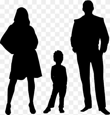 silueta familia niño, silueta familia, niño, animales, relaciones públicas png thumbnail