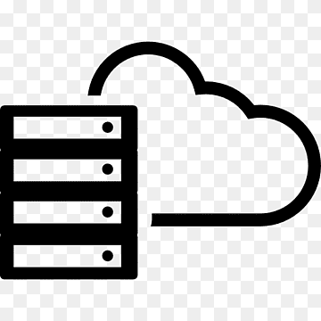 Cloud-Computing-Computerserver Web-Hosting-Service Computer-Icons-Datenbank, Cloud-Computing, Bereich, Schwarz und weiß, Marke png thumbnail