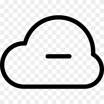 Ikon Komputer Komputasi awan, komputasi awan, cloud Computing, internet, hitam dan putih png thumbnail