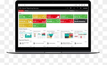 SQL Server Reporting Services Microsoft SQL Server Business intelligence Microsoft Analysis Services, microsoft, electronics, gadget, computer png thumbnail