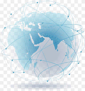 Globo azul y gris, servicio de empresa de gestión de viajes corporativos, satélite, empresa, globo, gente png thumbnail