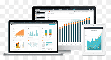 Datavisualisering Computersoftware Dashboard Business intelligence, datavisualisering, Analytics, mærke, forretning png thumbnail
