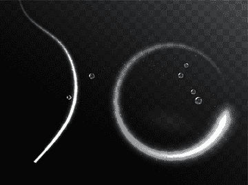 Black and white, Flow line luminescence, white, computer, monochrome png thumbnail