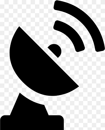 antena parabólica antenas de la estación de tierra, antena parabólica, texto, monocromo, silueta png thumbnail