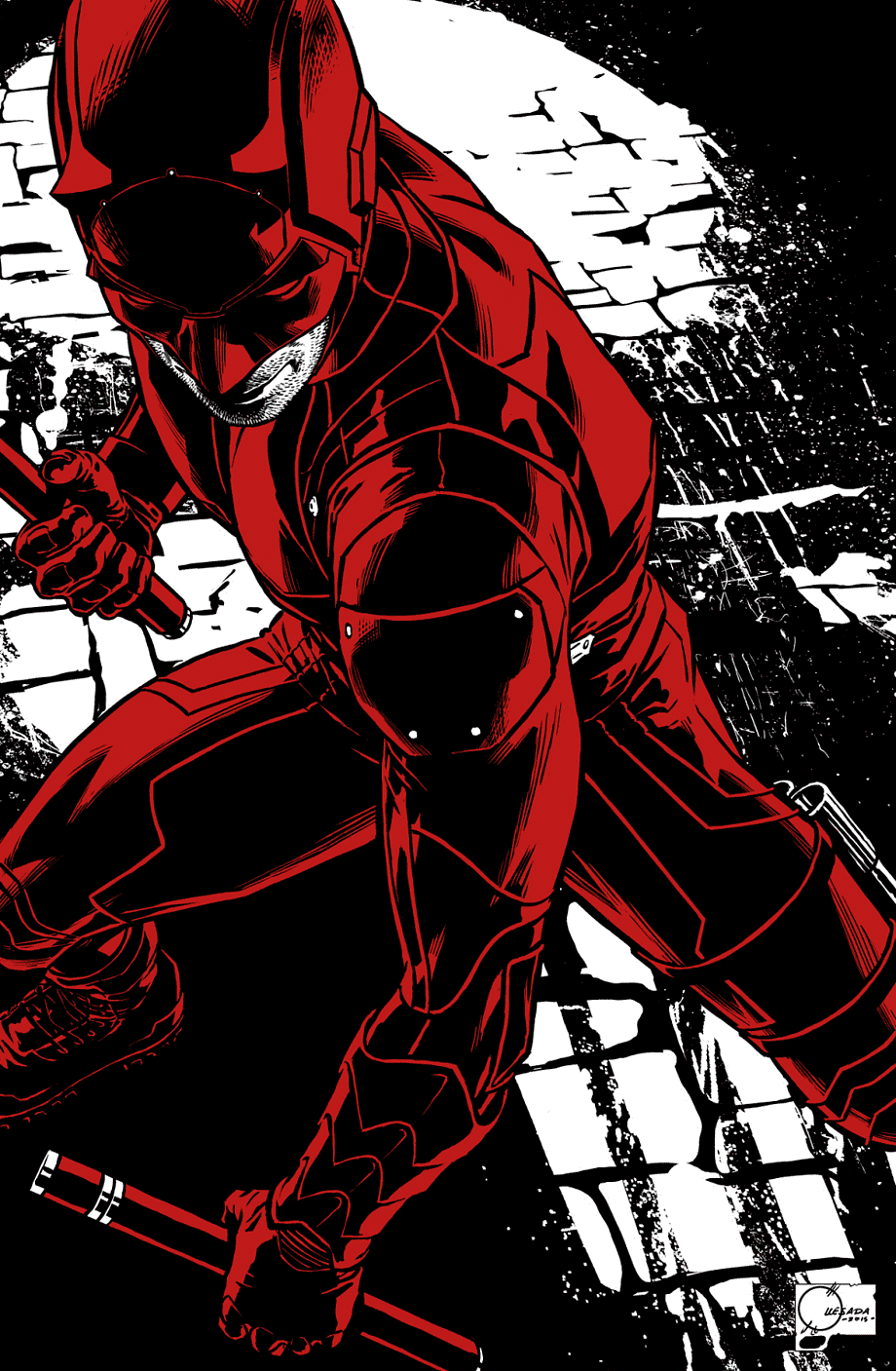 Daredevil elektra título secuencia programa de televisión netflix, daredevil,  mano, fondo de pantalla de la computadora, brazo png | PNGWing