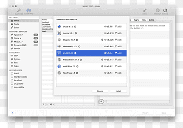 Компьютерная программа MAMP macOS Server Компьютерные серверы Веб-страница, другие, текст, компьютер, другие png thumbnail