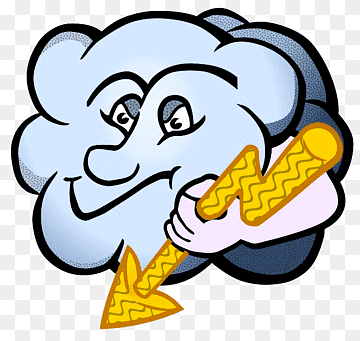 Cloud computing Lightning, Blitz s, kunstværk, Sky, skyen png thumbnail