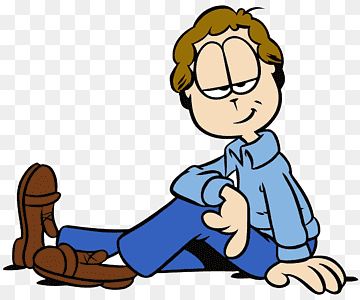 Jon Arbuckle Odie Garfield Minus Garfield Film, action occupation, comics, child, hand png thumbnail