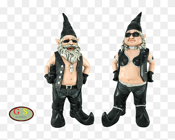 Gnomo de jardín estatua de moto, diverso, motocicleta, jardín, coches png thumbnail