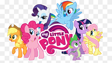 Ilustración de mi pequeño pony, tarta de meñique chispa crepuscular arco iris pony pijama de manzana, fondo de mi pony, mamífero, texto, amistad png thumbnail