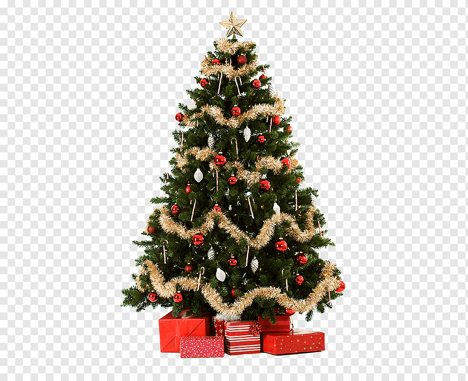 Artificial Christmas tree Christmas decoration Christmas lights ...