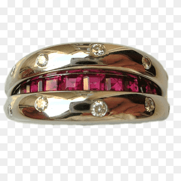 Ruby Silver Обручальное кольцо Бриллиант, рубин, драгоценный камень, кольцо, свадьба png thumbnail