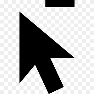 Computer musemarkør Markør Computer ikoner, computermus, vinkel, PIL, sort png thumbnail