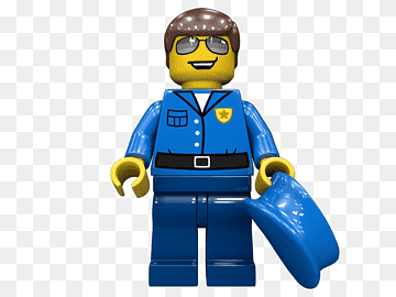 LEGO Статуэтка, мультяшная форма, электрический синий, статуэтка, лего png thumbnail