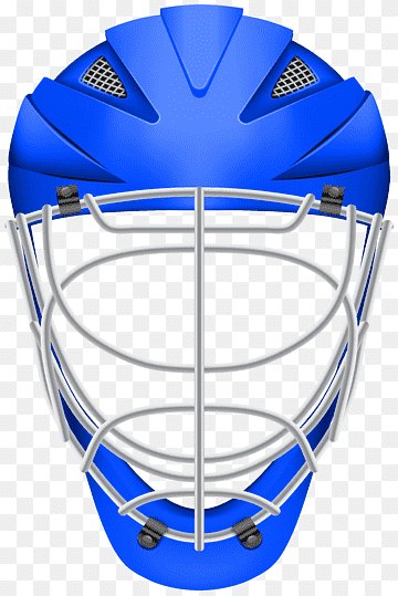blue batting helmet, Hockey helmet Hockey jersey Ice hockey, Hockey Helmet Blue, hat, sporting Goods, sports Equipment png thumbnail