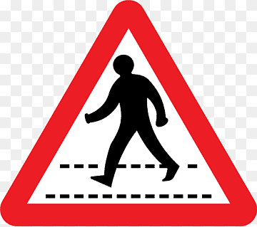 Road signs in Singapore Traffic sign Zebra crossing The Highway Code, Road Signs In The United Kingdom, text, warning Sign, logo png thumbnail
