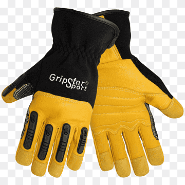 Glove Safety, safety gloves, black Yellow, spandex, safety Glove png thumbnail