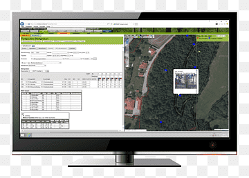 Computersoftware Softwaretechnik Geografisches Informationssystem Computermonitore, Kartierungssoftware, Computer, Computerbildschirm, Computermonitore png thumbnail