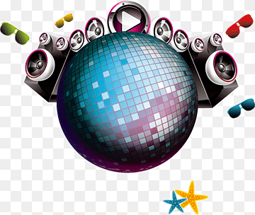 disco ball, Disc jockey Sound Music, music,sound, lights, stage, sphere png thumbnail