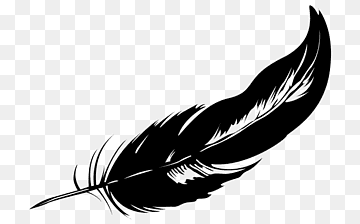 Feather Beak Pen Font, FAether, white, monochrome, bird png thumbnail
