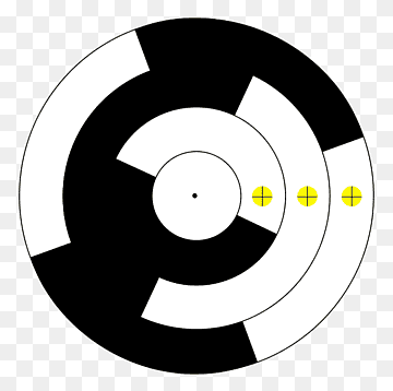Gray code Binary code Binary number Rotary encoder, Scheibe, length, black, number png thumbnail