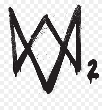 black illustration, Watch Dogs 2 Far Cry Primal Alcatraz Island PlayStation 4, Watch Dogs, angle, triangle, logo png thumbnail