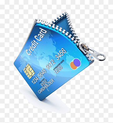 blue Credit card wallet, Credit card Debit card Payment, Creative credit card wallet, zipper, saving, payment png thumbnail