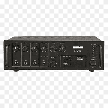 Eletrônicos Amplificador de potência de áudio Sistemas de endereços públicos, outros, eletrônicos, outros, som estereofônico png thumbnail