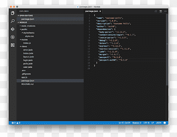 Visual Studio Code Program komputer Membangun Perangkat Lunak Komputer Microsoft Visual Studio, struktur simpul, teks, komputer, Program komputer png thumbnail