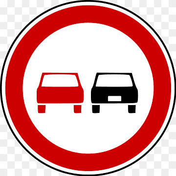 Traffic sign Belgium Overtaking Road Verkeersborden in België, Serie C: Verbodsborden, road, driving, vehicle, sign png thumbnail