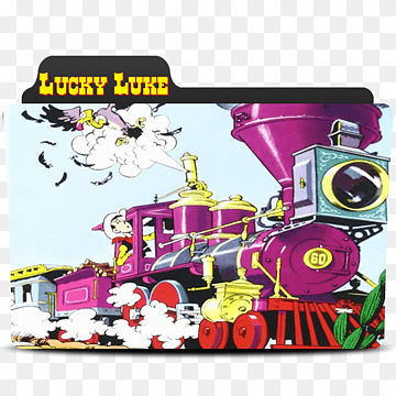 Pink M Cartoon Lucky Luke Burdinbide Font, LUCKY LUKE, purple, cartoon, magenta png thumbnail