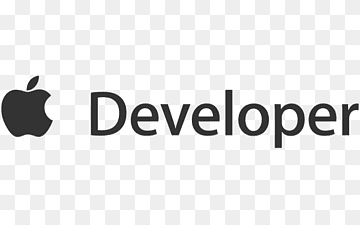 Web development Apple Developer Software Developer Software development, Apple Developer, text, logo, black png thumbnail